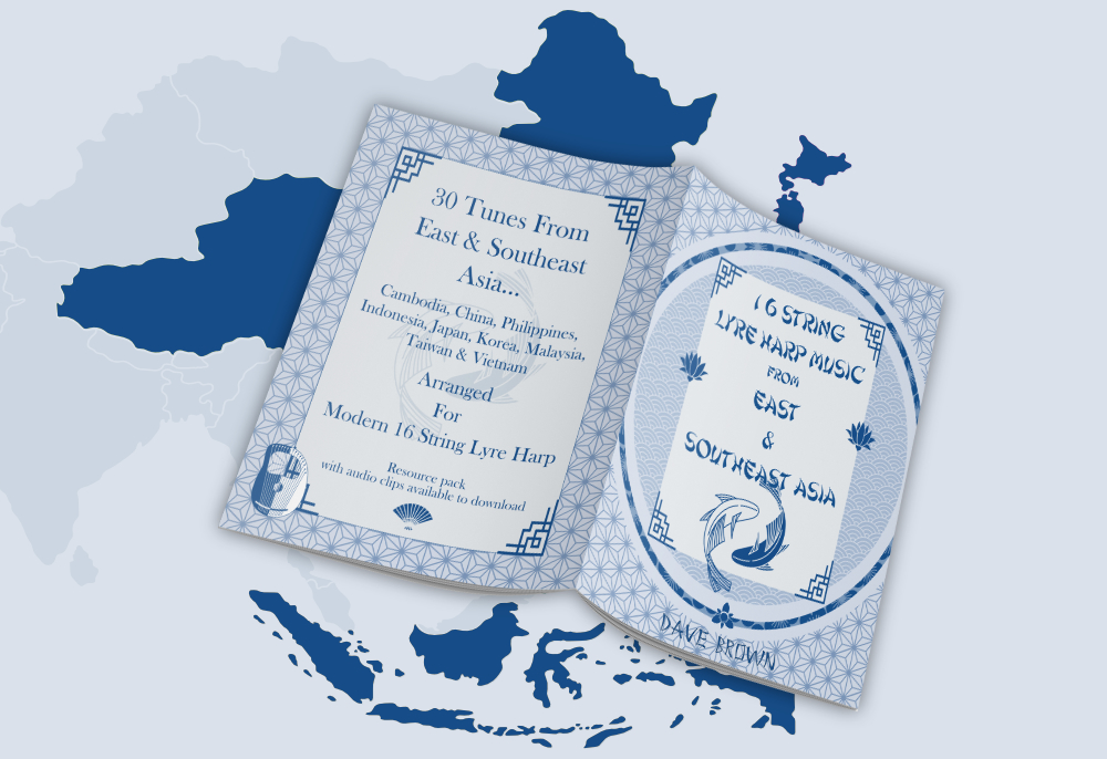 open book on map background